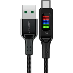 Кабель USB - USB Type-C, 1.2м, ACEFAST C7-04 Black