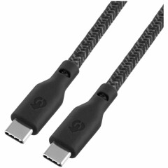 Кабель USB Type-C - USB Type-C, 1.2м, uBear DC16BL12TR-CC