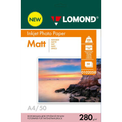 Бумага Lomond 0102058 (A4, 280 г/м2, 50 листов)