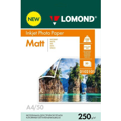 Бумага Lomond 0102101 (A4, 250 г/м2, 50 листов)