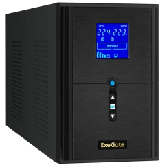 ИБП ExeGate SineTower SN-2000.LCD.AVR.3SH.1C13.RJ.USB