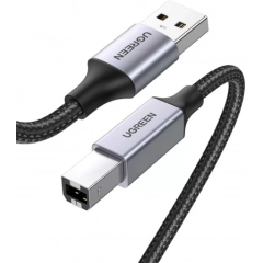 Кабель USB A (M) - USB B (M), 1.5м, UGREEN US369