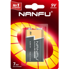 Батарейка Nanfu (9V, 1 шт)