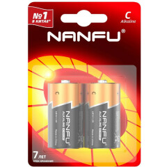 Батарейка Nanfu (C, 2 шт)