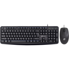 Клавиатура + мышь Oklick S603 Black