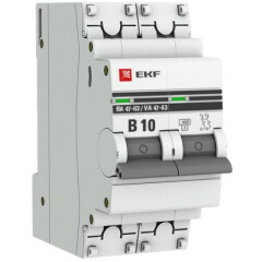 Автоматический выключатель EKF mcb4763-2-10B-pro