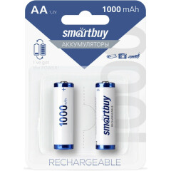 Аккумулятор SmartBuy AA/2BL (AA, NiMH, 1000mAh, 2 шт)