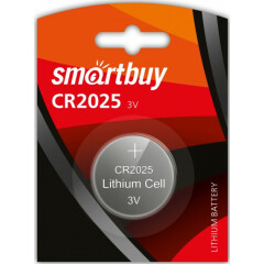 Батарейка SmartBuy CR2025/1B (CR2025, 1 шт)