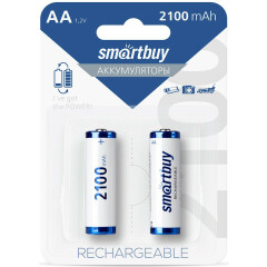 Аккумулятор SmartBuy AA/2BL (AA, NiMH, 2100mAh, 2 шт)