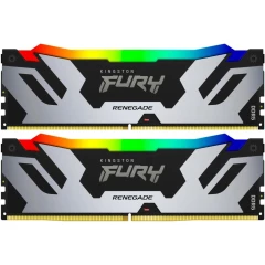 Оперативная память 32Gb DDR5 7600MHz Kingston Fury Renegade Silver RGB (KF576C38RSAK2-32) (2x16Gb KIT)