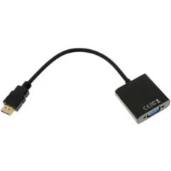 Переходник HDMI (M) - VGA (F), GoPower 00-00027496