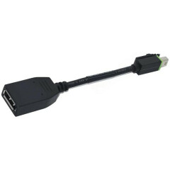 Переходник Mini DisplayPort (M) - DisplayPort (F), Amphenol HDPDM-0004