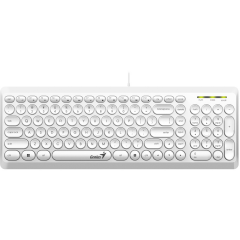 Клавиатура Genius SlimStar Q200 White