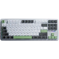 Клавиатура AULA F87 White-Black-Green