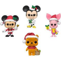 Фигурка Funko POP! Disney Holiday Mickey/Minnie/Winnie 4PK