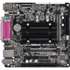 Материнская плата ASRock J4025B-ITX + Celeron J4025 onboard