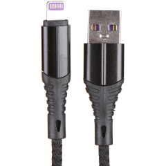 Кабель USB - Lightning, 2м, Zibelino ZDNC-APL-2M-BLK