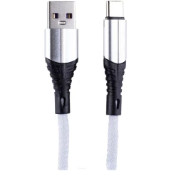 Кабель USB - USB Type-C, 2м, Zibelino ZDNC-TYPEC-2M-WHT