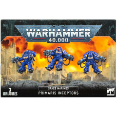 Миниатюры Games Workshop WH40K: Space Marines Primaris Inceptors (2020)