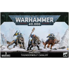 Миниатюры Games Workshop WH40K: Space Wolves Thunderwolf Cavalry (2021)