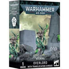 Миниатюра Games Workshop WH40K: Necrons Overlord + Translocation Shroud