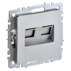 Розетка RJ-45 IEK BRITE BR-K20-1-K47