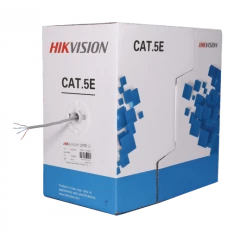 Бухта Hikvision DS-1LN5E-E/E, UTP, кат. 5e, 305м