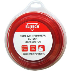 Леска для триммера Elitech 0809.005700