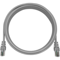 Патч-корд NTSS NTSS-PC-UTP-RJ45-5e-0.15-LSZH-GY, 0.15м