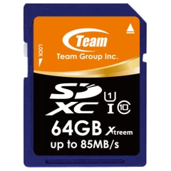 Карта памяти 64Gb SD Team (TSDXC64GU8501)