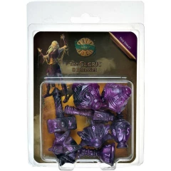 Набор кубиков Tabletop Tycoon PolyHero: Cleric 8 Dice Set Vile Violet