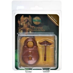 Набор кубиков Tabletop Tycoon PolyHero: Rogue d20 Lock and Pick Set Stout Bronze