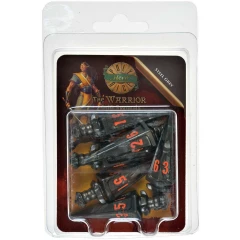 Набор кубиков Tabletop Tycoon PolyHero: Warrior 6d6 Swords Steel Grey