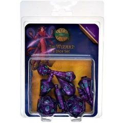 Набор кубиков Tabletop Tycoon PolyHero: Wizard 8 Dice Set Wizardstone