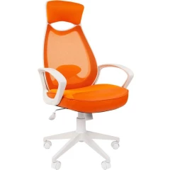 Офисное кресло Chairman 840 Orange/White