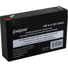 Аккумуляторная батарея Exegate HR 6-9 F1