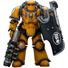 Фигурка JOYTOY Warhammer 30K Imperial Fists Legion MkIII Breacher Squad Legion Breacher with Graviton Gun