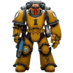 Фигурка JOYTOY Warhammer 30K Imperial Fists Legion MkIII Tactical Squad Sergeant with Power Fist