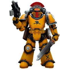 Фигурка JOYTOY Warhammer 30K Imperial Fists Legion MkIII Tactical Squad Sergeant with Power Sword