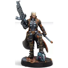 Миниатюра Corvus Belli Infinity: Father Lucien Sforza, Authorized Bounty Hunter