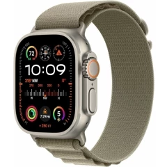 Умные часы Apple Watch Ultra 2 49mm Titanium Case with Olive Alpine Loop Medium (MREY3LW/A)