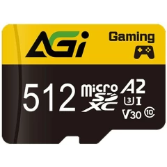 Карта памяти 512Gb MicroSD AGI TF138 + SD адаптер