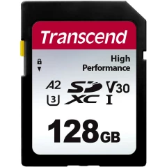 Карта памяти 128Gb SD Transcend (TS128GSDC330S)