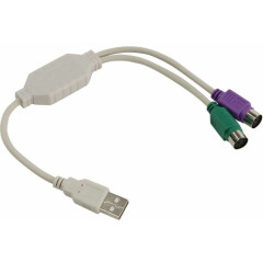 Переходник USB - 2xPS/2, Telecom TUS7057