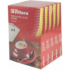 Фильтры для кофе Filtero №4 Premium 200 шт