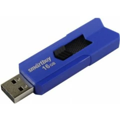 USB Flash накопитель 16Gb SmartBuy STREAM Blue (SB16GBST-B)