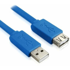 Greenconnect USB 2.0 A (M) - A (F), 0.5м (GCR-UEC2M2-BD-0.5m)