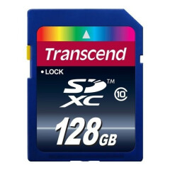 Карта памяти 128Gb SD Transcend (TS128GSDXC10)