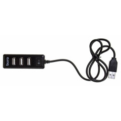 USB-концентратор Buro BU-HUB4-0.5L-U2.0