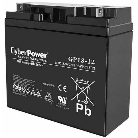 Аккумуляторная батарея CyberPower GP18-12
